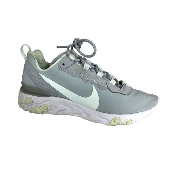 Nike Women's React 55 Athletic Running Shoes Sneakers  Size 7.5  Gray BQ2728-005 - Picture 2 of 14
